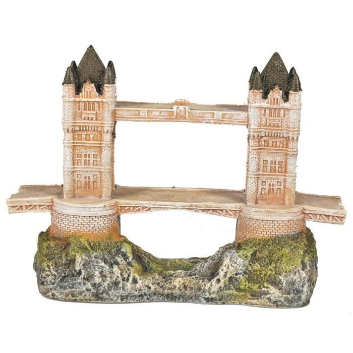 NOBBY Aqua déco Tower Bridge - 240x105x170mm - Pour aquarium