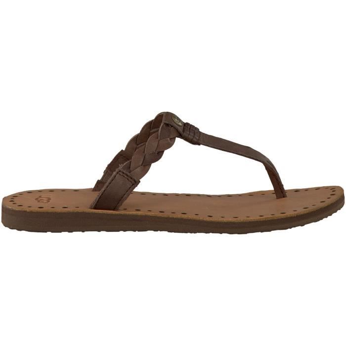 UGG Australia Tongs BRIA Marron Marron - Achat / Vente tong - Cdiscount TONG UGG Australia Tongs BRIA Marron
