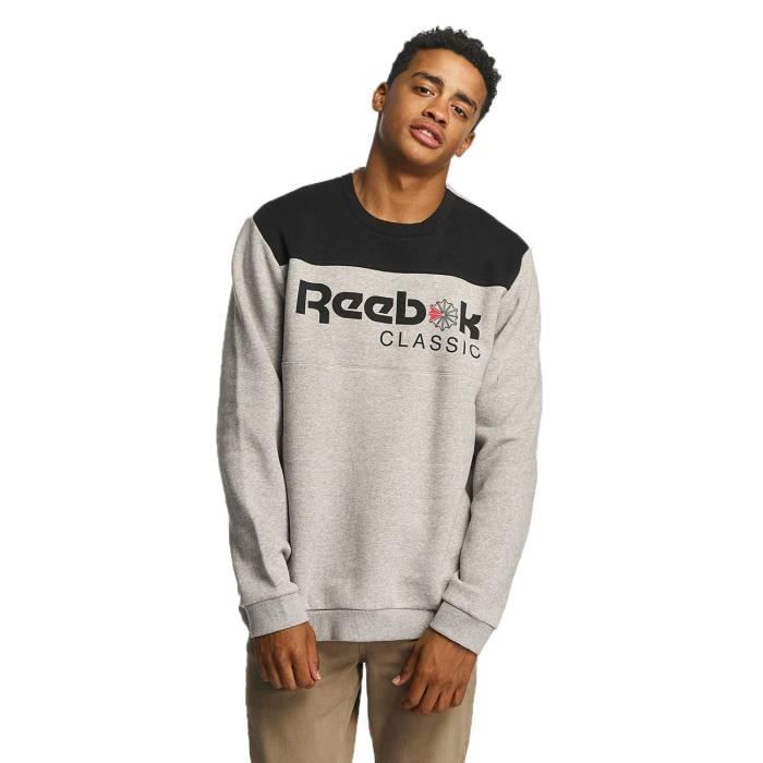 sweat reebok homme argent