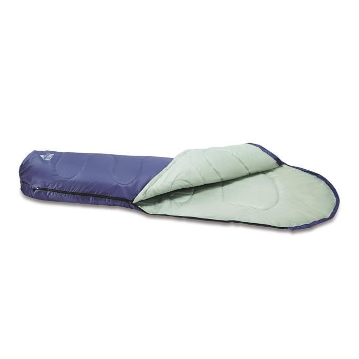 Sac de couchage BESTWAY Confort 68054 Polyester micro fibre - Repose tête - Matelassage carry bag - Mauve