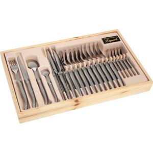 LAGUIOLE Ménag?re 24 Pi?ces Inox