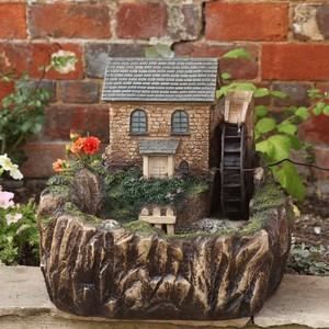 Fontaine solaire Moulin a eau - Achat / Vente fontaine de jardin ... Fontaine solaire Moulin a eau - Achat / Vente fontaine de jardin ...