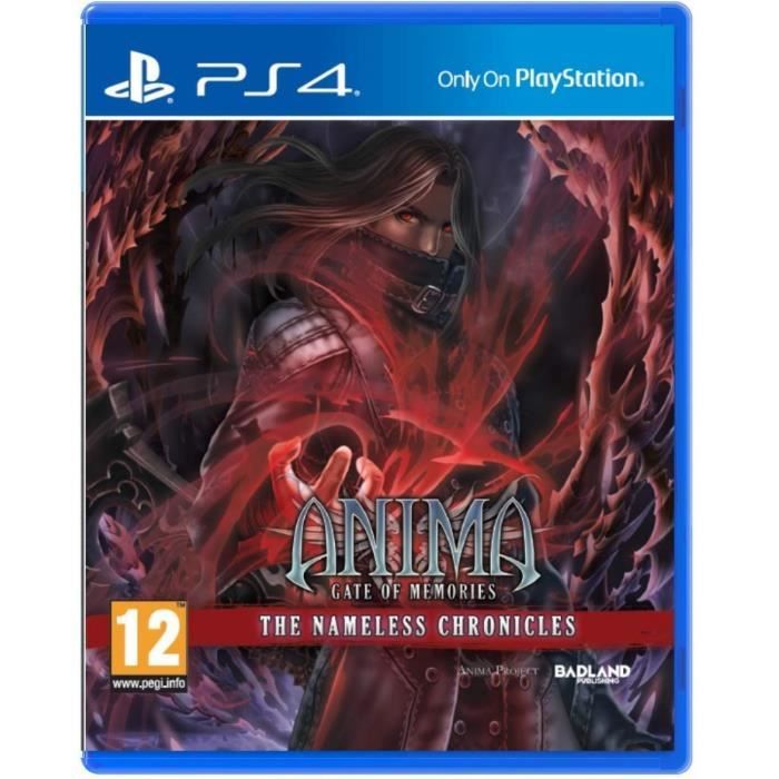 Anima Gate Of Memories : The Nameless Chronicles Jeu PS4