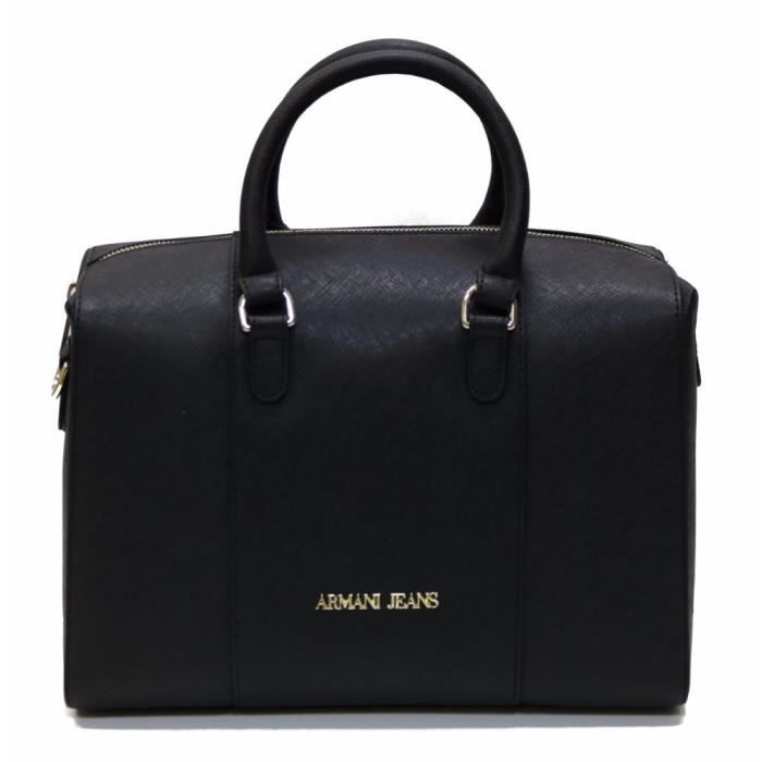 ARMANI - Sac A Main Noir - Femme