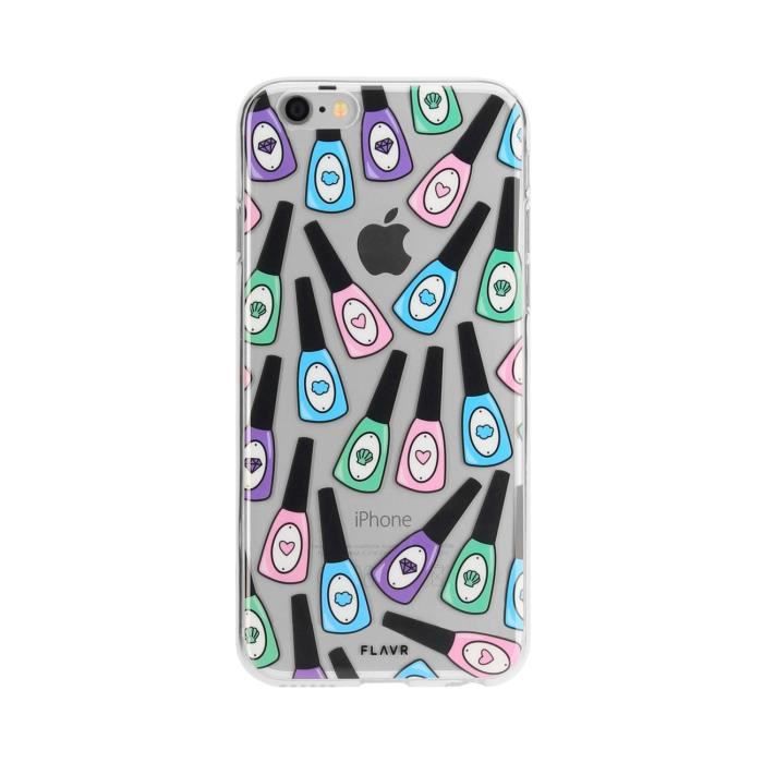 FLAVR Coque iPlate Verni à ongles - IPhone 7 - Rose