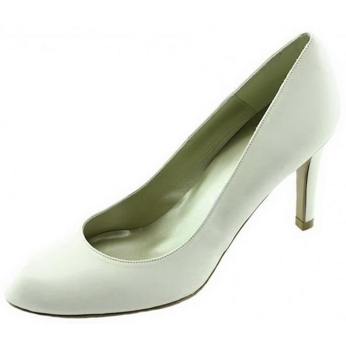 Escarpins Bout Aiguille Rond Haut Chaussures Meli Femme Talon VUMqSzpG