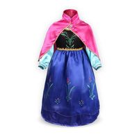 DÉGUISEMENT - PANOPLIE Petites Filles Princesse Anna Manches Longues Robe DÉGUISEMENT - PANOPLIE Petites Filles Princesse Anna Manches Longues Robe