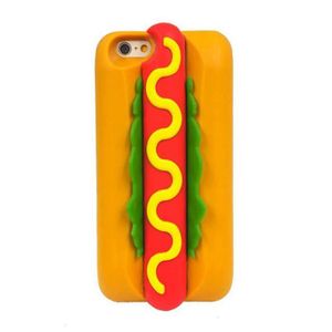 coque iphone 6 hamburger silicone