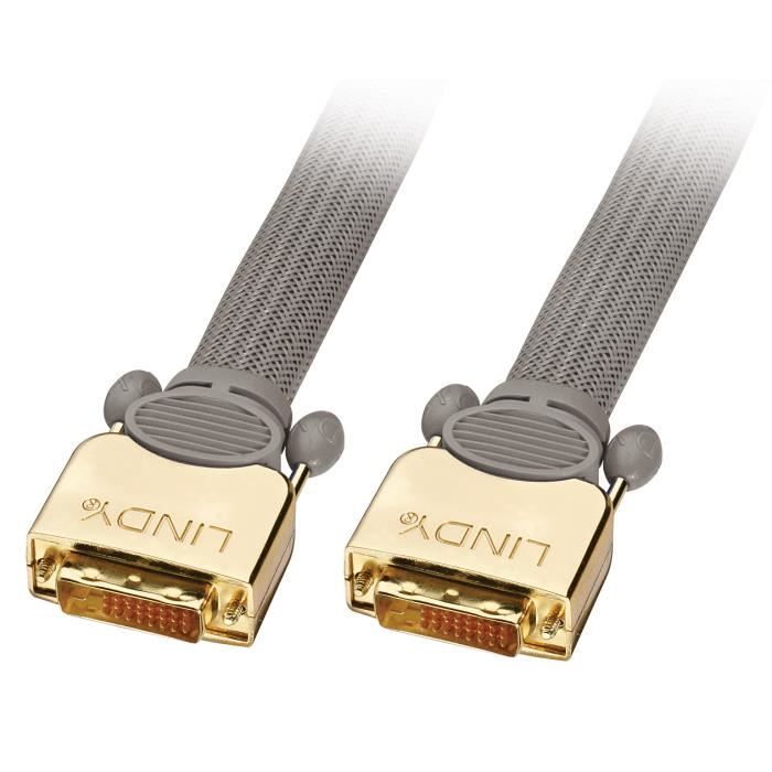 LINDY Câble DVI-D GOLD Dual Link SLD - 10m