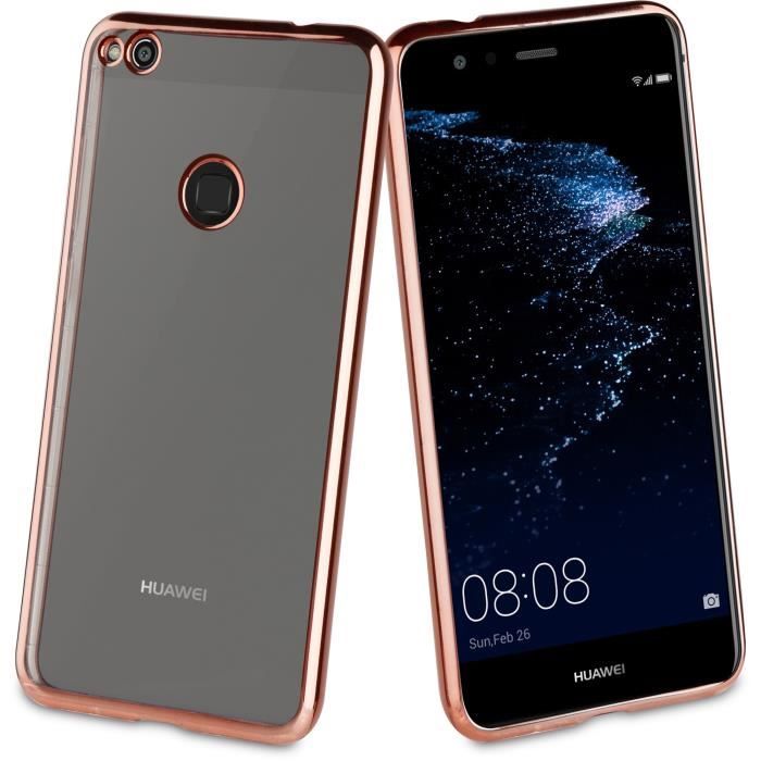 Muvit Life Coque Bling Or Rose pour Huawei P8 Lite 2017