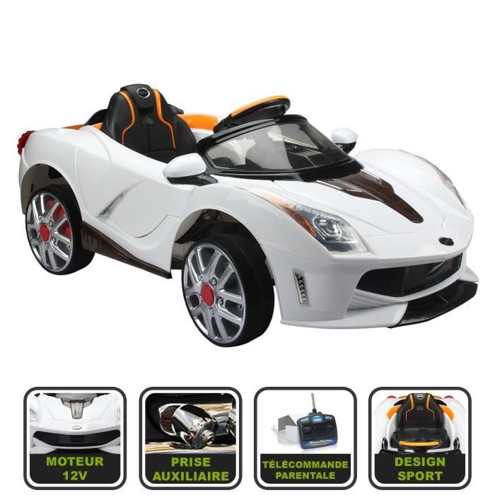 URPIZY Récepteur JR1630RX-12 V pour voiture électrique 12 V, télécommande 2,4 G avec démarrage progressif, pièce de rechange RC 7 broches pour
