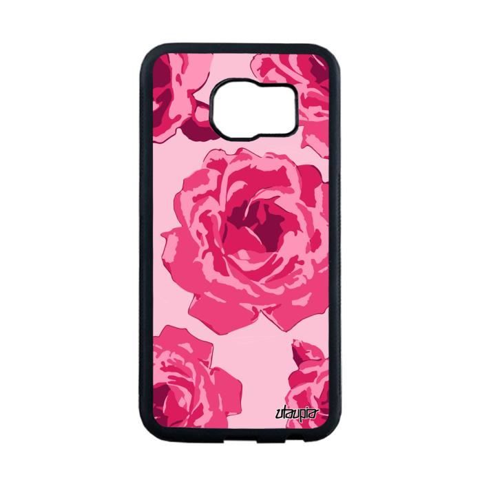 coque galaxy s6 silicone rose coque galaxy s6 silicone rose