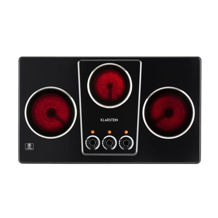 Klarstein Potzblitz Triple plaque de cuisson réglable2