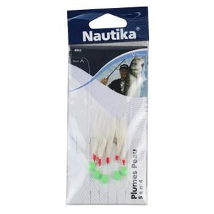 NAUTIKA Bas de Ligne PLUMES-PEAU N 4