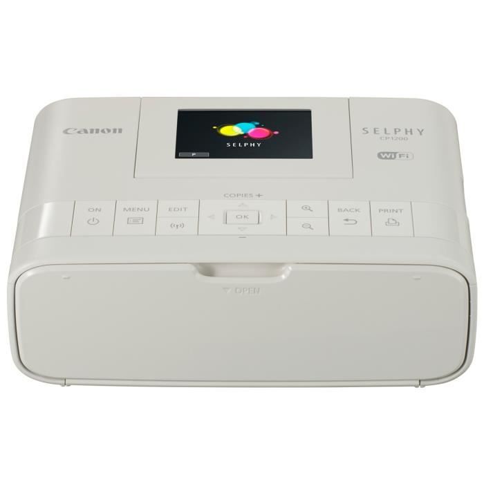 CANON Imprimante Photo Thermique Portable 10x15 CP1200 - Blanche
