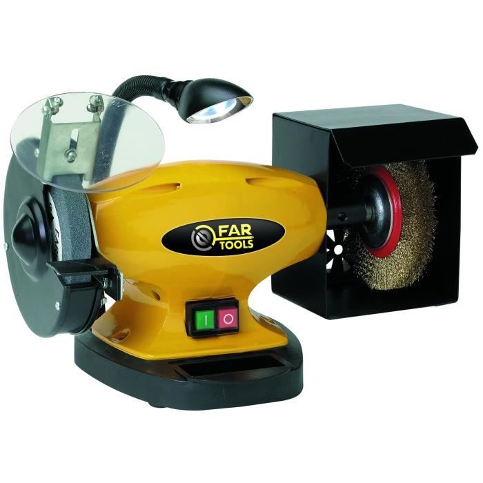 FARTOOLS PRO - BGB 150B Touret à meuler 450 W, D 200 mm et 150 mm - 110255