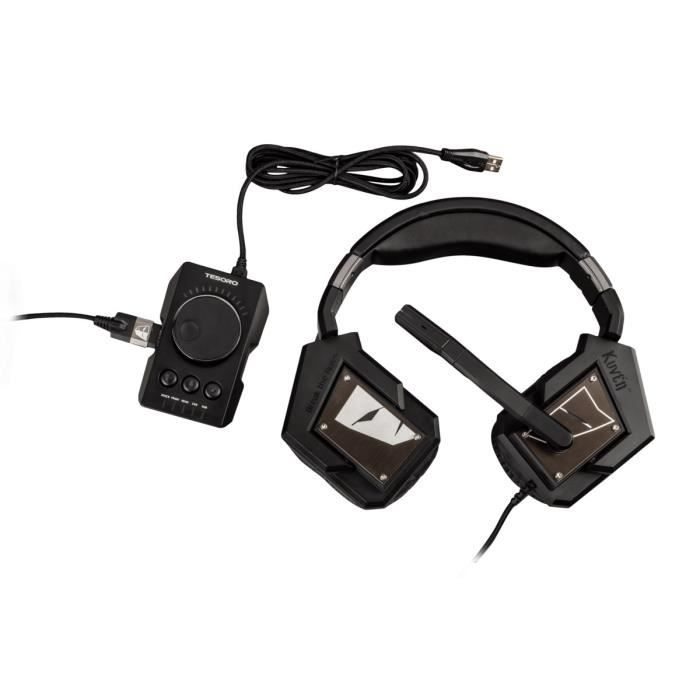 Tesoro Casque Gaming Kuven Pro 5.1 Noir
