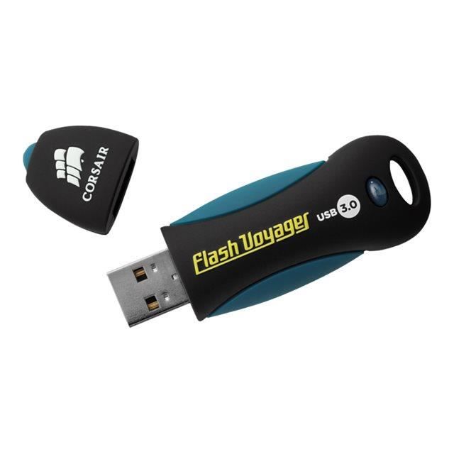 CORSAIR 32GB FLASH VOYAGER USB 3.0 FLASH DRIVE   REFURBISHED   CORSAIR