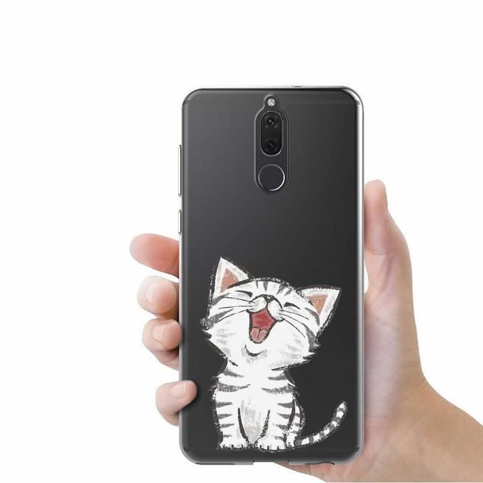 coque chat huawei mate 10 lite
