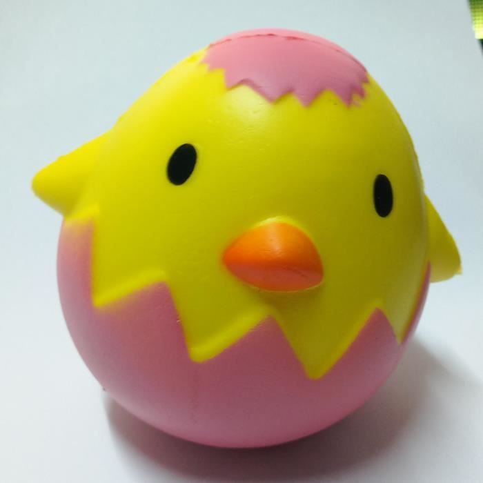 Mignon Squishy Jumbo Poupée Aux Oeufs Rebond Lent Jouet De