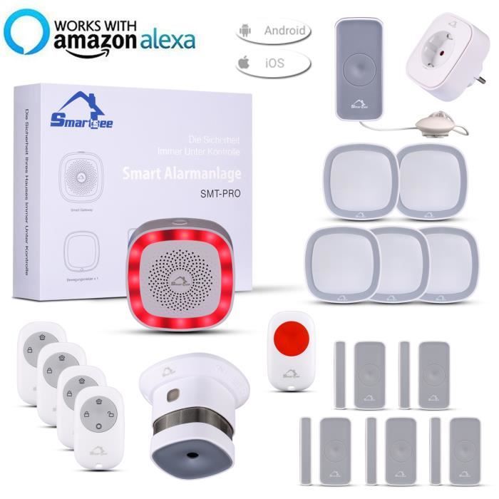 alarme maison alexa