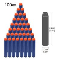 BALLE - BOULE - BALLON 100 pcs Recharge Nerf Fléchettes Balle de Nerf 7.2 BALLE - BOULE - BALLON 100 pcs Recharge Nerf Fléchettes Balle de Nerf 7.2