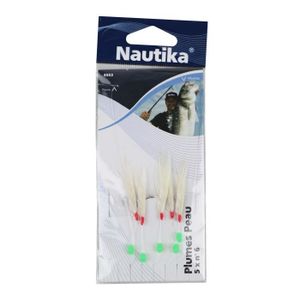 NAUTIKA Bas de Ligne PLUMES-PEAU N 6