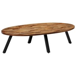 Pas Cdiscount Table Teck Vente Cher Achat Basse wXkOZTlPui