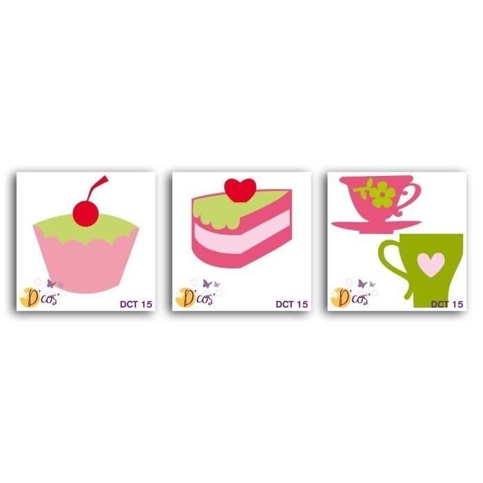 LES D'COS® DE TOGA Pack de 3 Dies Trio de gourmandises