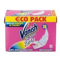 VANISH Détachant anti-décoloration 2 en 1 - Oxiaction - Lot de 24 magnets - 720 g