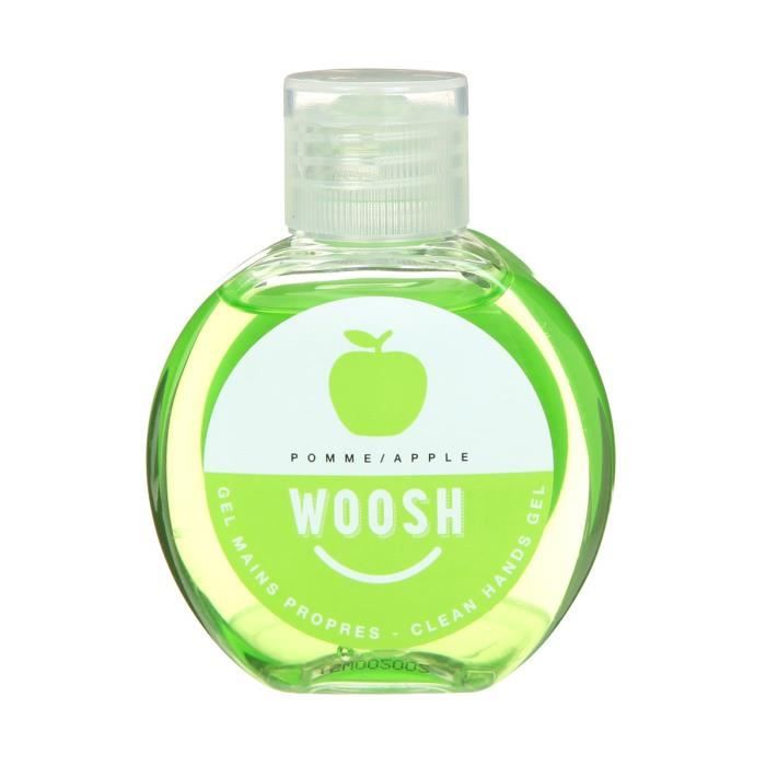 WOOSH Gel mains propres pomme 60 ml