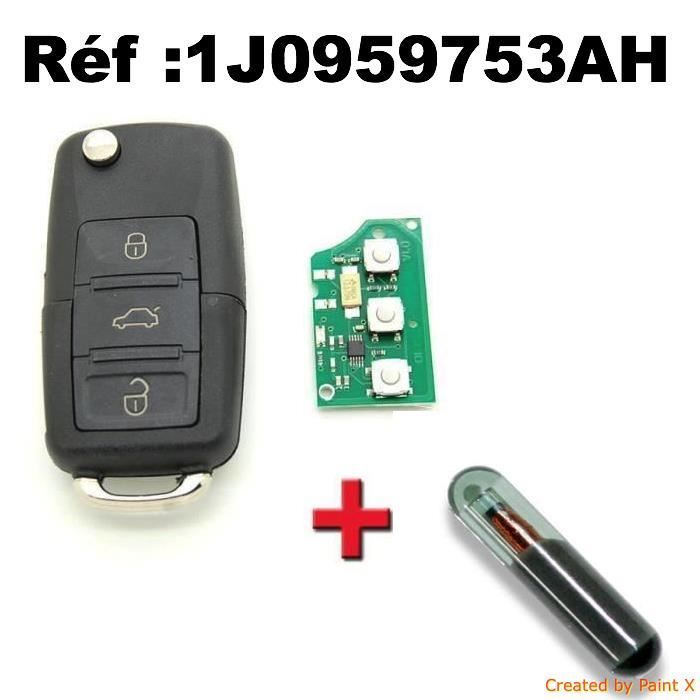 Coque Cle Pilp Volkswagen Golf Passat Polo Ref