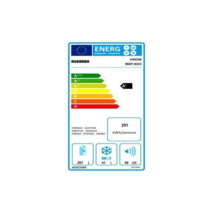 Réfrigérateur congélateur encastrable1