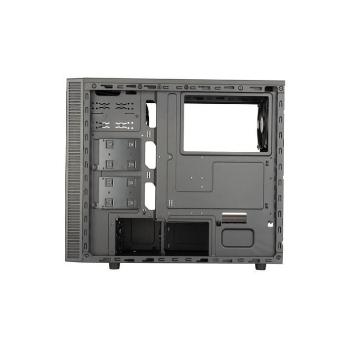 Cooler Master MasterBox E500L Red full window2