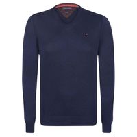 PULL TOMMY HILFIGER Pull col V Pacific - Homme - Bleu m PULL TOMMY HILFIGER Pull col V Pacific - Homme - Bleu m