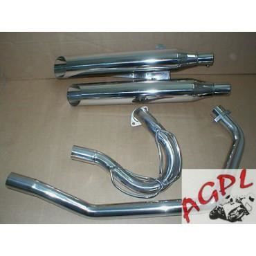 Yamaha XV 535 VIRAGO-88/00-LIGNE ECHAPPEMENT NEUF INOX - Achat / Vente ...