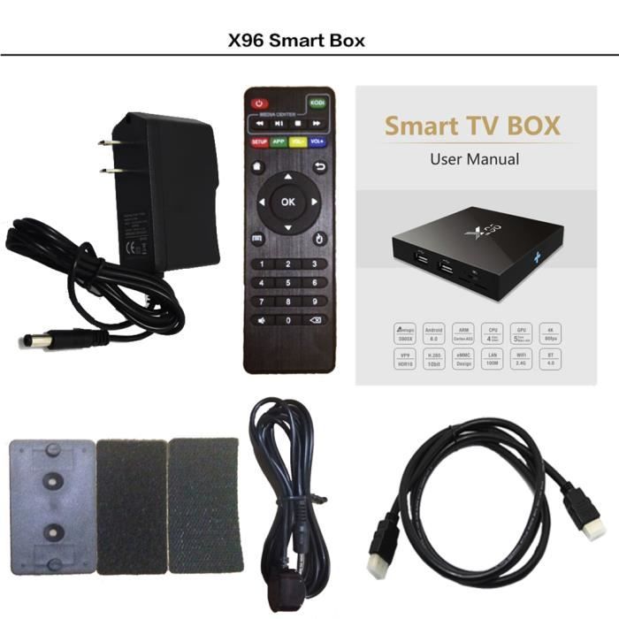 X96 Android 6.0 TV Box Amlogic S905X Quad Core3