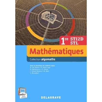 Mathématiques 1re Sti2d Stl - 
