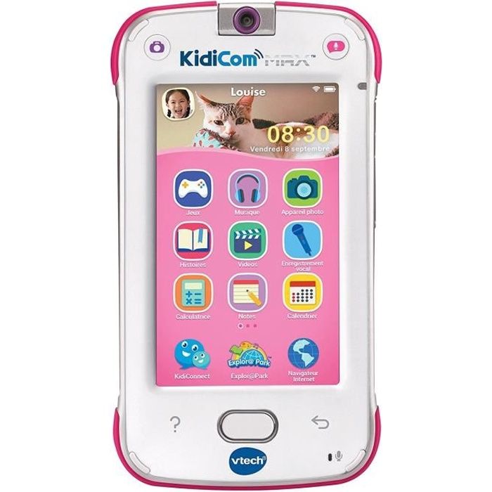 VTECH Kidicom Max Rose Smartphone Enfant