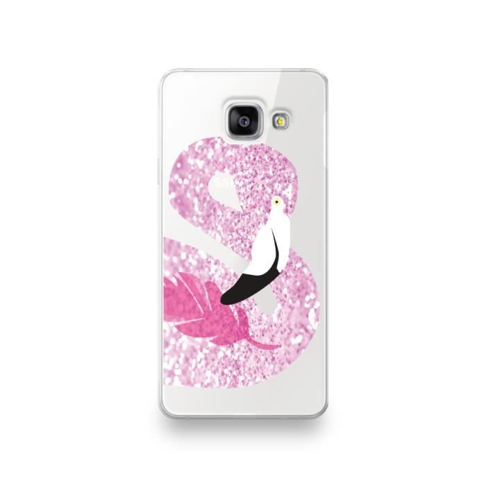 coque huawei flamant rose