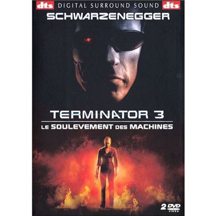 Terminator 3 : Le Soulèvement Des Machines DVD Terminator 3 : le soulevement des machines en dvd film pas cher