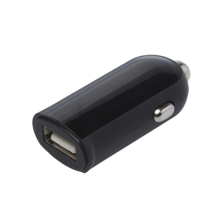Chargeur allume-cigare APM600255 - 2,4 ampères - Noir