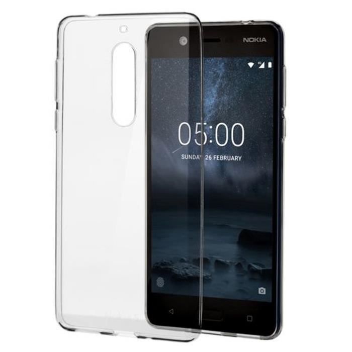 NOKIA Coque transparente souple CC-102 - Nokia 5