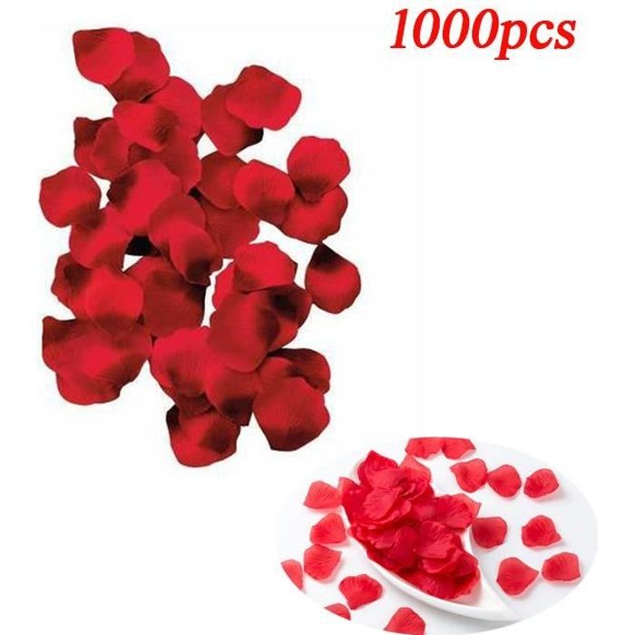 Saint Valentin Pétales De Rose Rouge En Forme De Coeur PNG , Saint