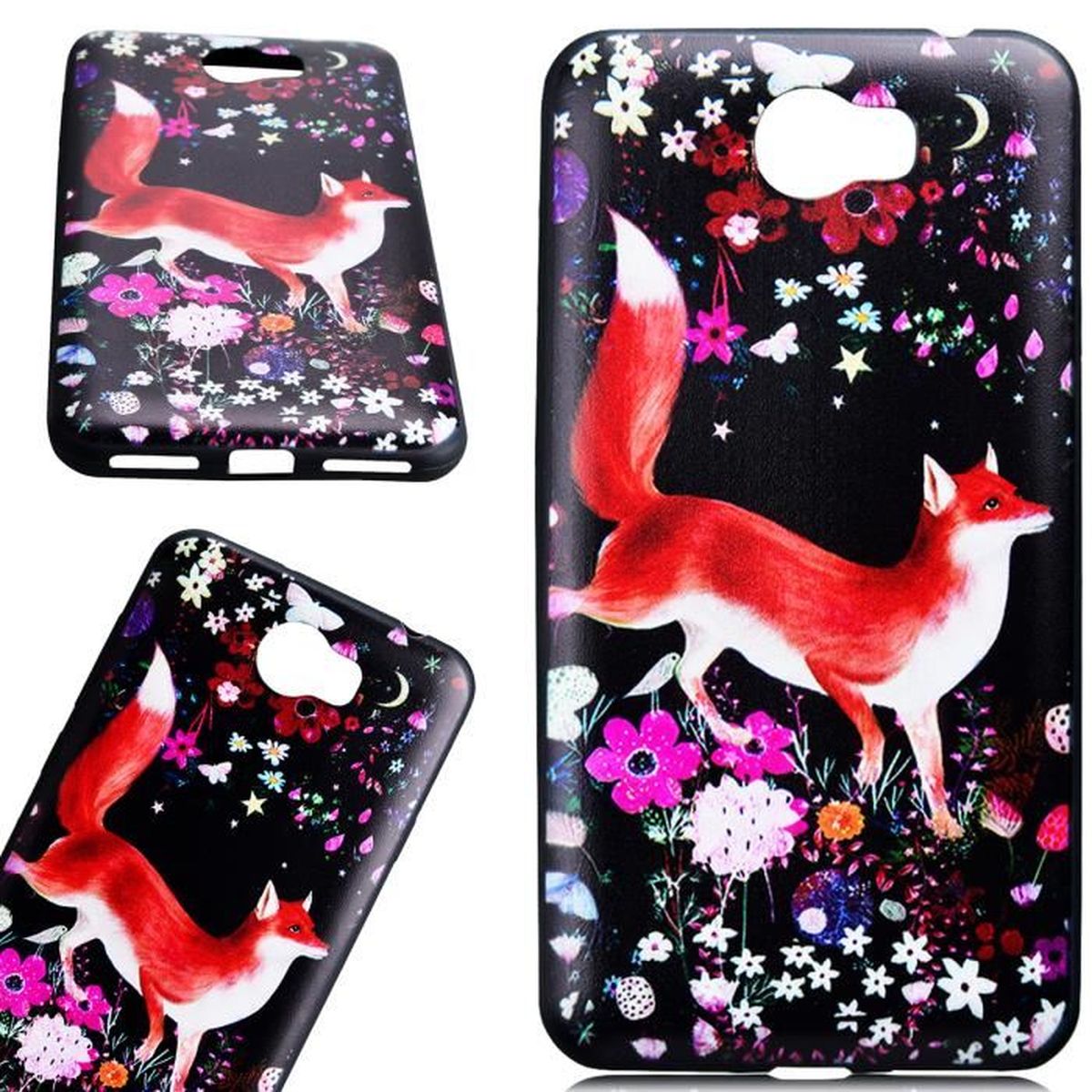 coque huawei y5 ii silicone animaux