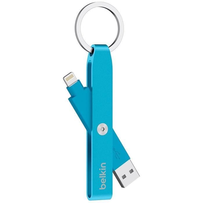 BELKIN Câble Lightning vers USB - Bleu