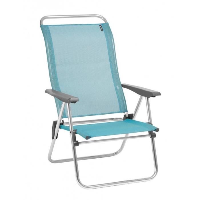 LAFUMA Fauteuil Pliable Low - Bleu lac