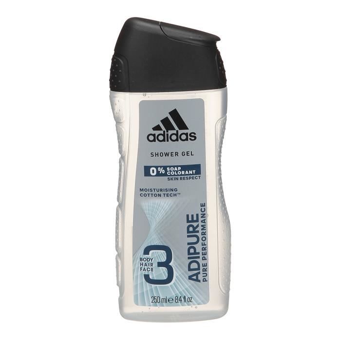 ADIDAS Gel douche Adipure - 250 ml