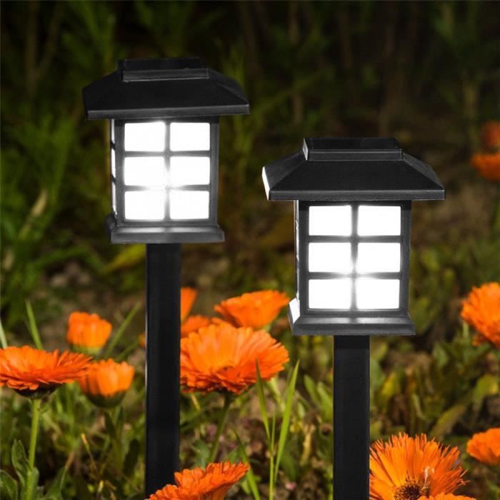 Solaire Del Lumiere Auto Capteur Exterieur Pour Jardin Decor Paysage Pelouse Cloture Gouttiere Eclairage Lampes Urbanbat Org