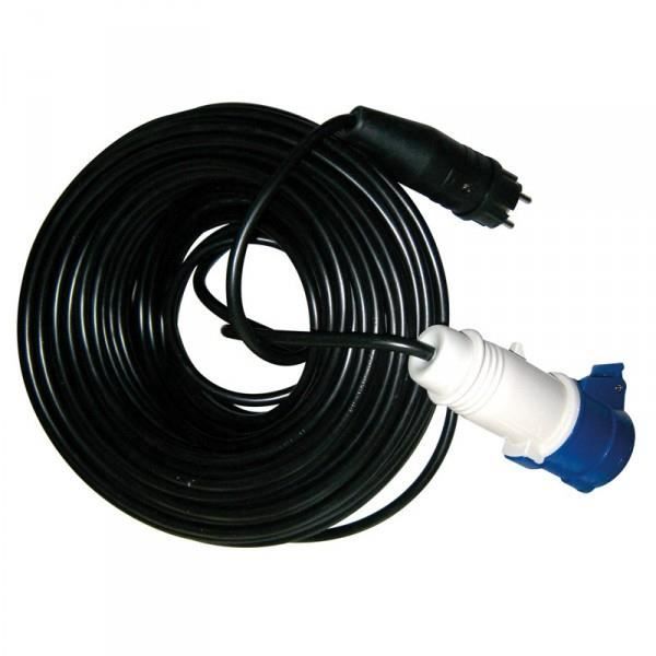 Câble De Raccordement Secteur Pour Camping-Car Et Caravane - 16A 240V, 1,5 Mm², Longueur Au Choix